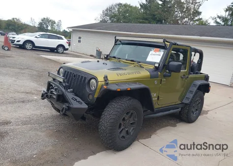 2007 Jeep Wrangler X из США, поврежденный, VIN 1J4FA24167L179461